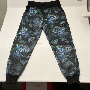 Colorful Graphic Joggers size medium 0306